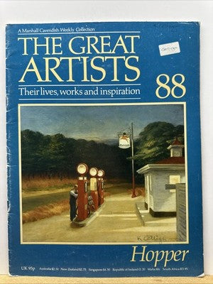 The Great Artists No.88 Hopper Magazine In OK Condition