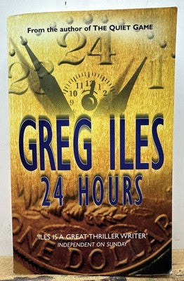 Greg Iles 24 Hours Novel In Good Condition