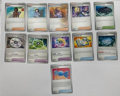 11 X Pokemon Training Trading Cards Collection Random Years & Series GC 8778-54