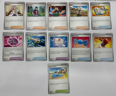 11 X Pokemon Training Trading Cards Collection Random Years & Series GC 8778-55