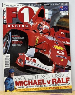 F1 Racing May 2002 Magazine In Good Condition