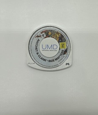Ratchet & Clank Size Matters Playstation PSP Game Disc Only In Good Cond 9861