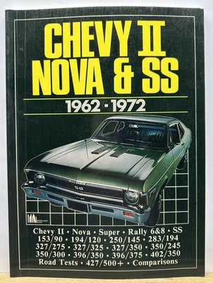 Chevy 2 Nova & SS 1962-1972 Book In Good Condition