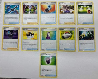 11 X Pokemon Training Trading Cards Collection Random Years & Series GC 8778-35