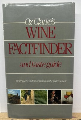 Oz Clarke's Wine Factfinder And Taste Guide Book In Good Condition