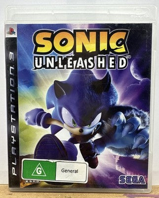 Sonic Unleashed PAL Play Station 3 / PS3 Incomplete In Good Condition 9869