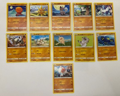 11 X Pokemon Fighting Trading Cards Collection Random Years & Series GC 8778-94