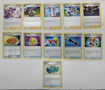 11 X Pokemon Training Trading Cards Collection Random Years & Series GC 8778-53