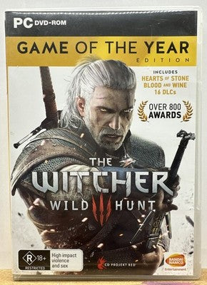 The Witcher 3 : Wild Hunt Game Year Edition PC Complete In Good Condition 10448