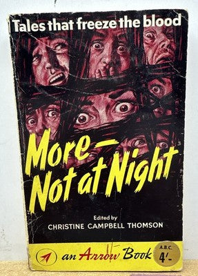 More - Not At Night - Christine Campbell Thomson Novel In OK Condition Creases