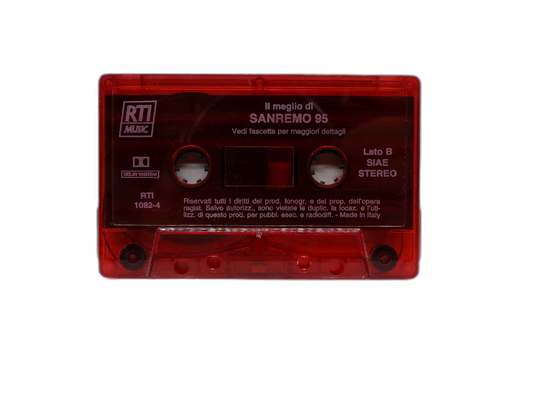 Il Meglio Di Sanremo 95 Music Cassette Rti Music