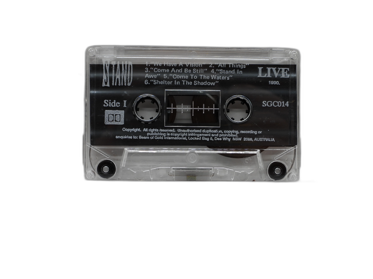 Stand Live 1990 Cassette Tape Seam Of Gold International