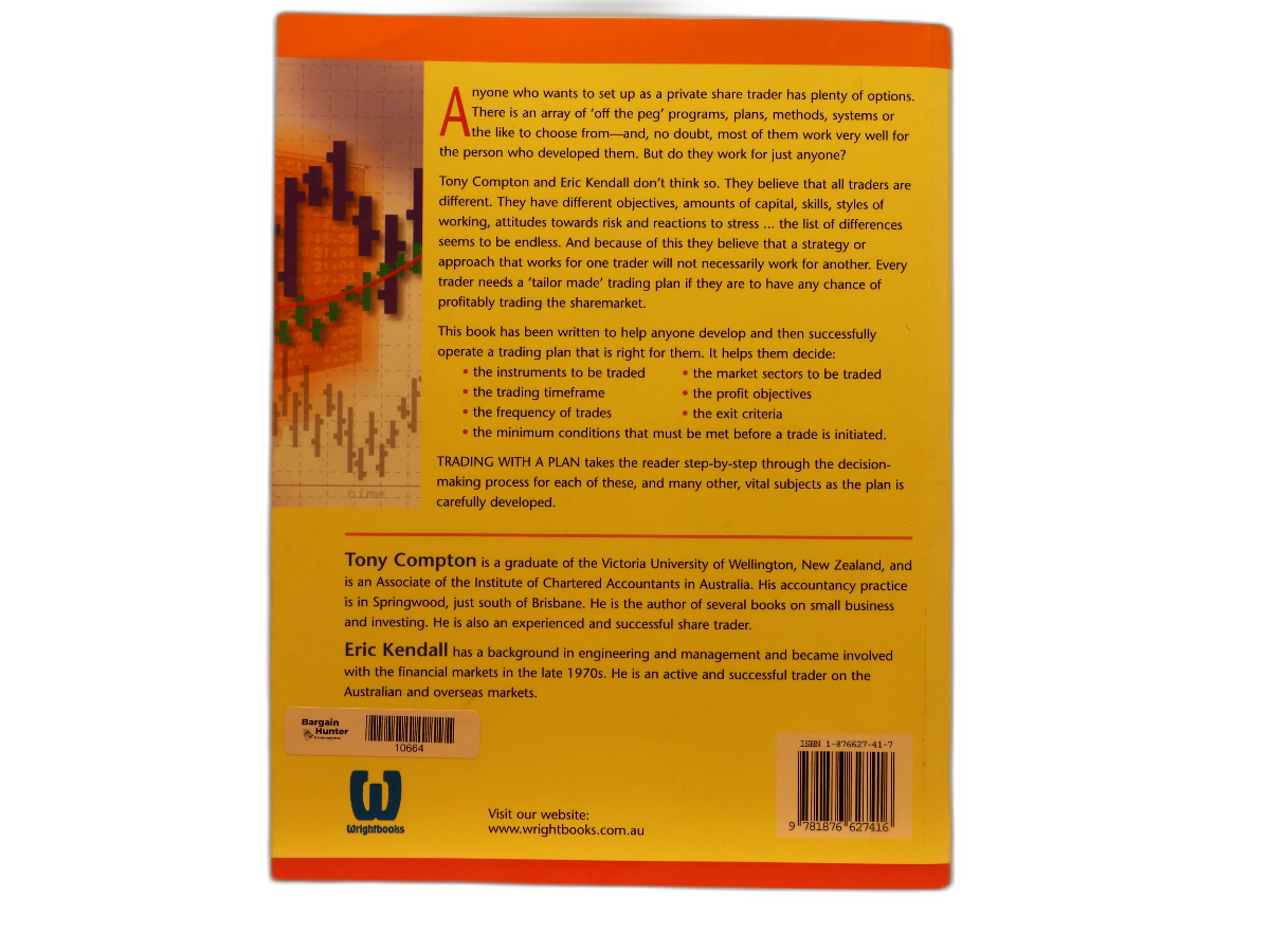 Trading With a Plan Investment Finance Book Wrightbooks