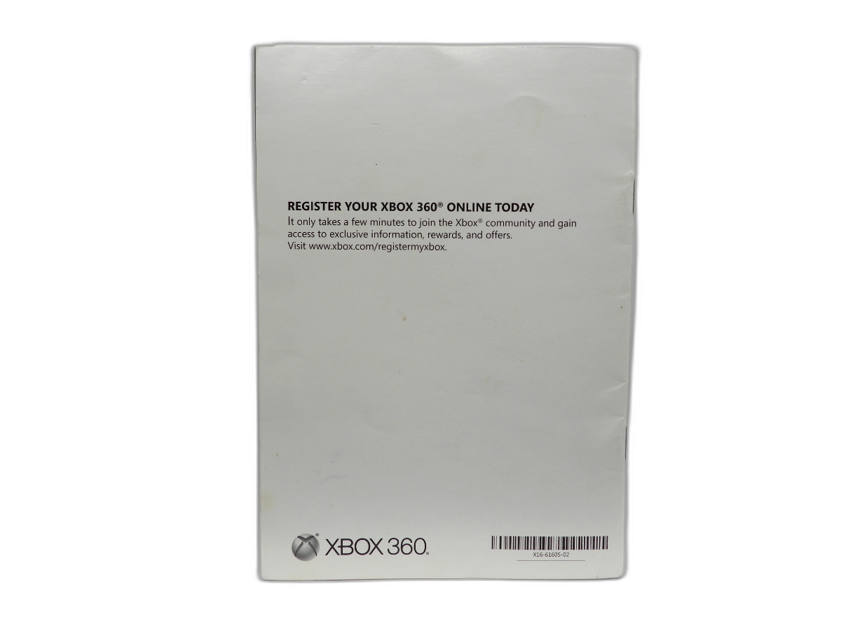 Xbox 360 Setup Guide Manual Game