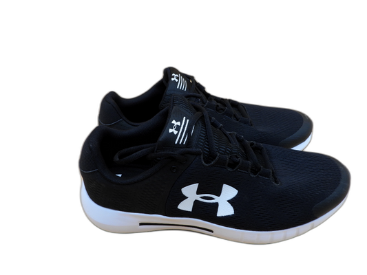 Under Armour Men's Black White Running Shoes