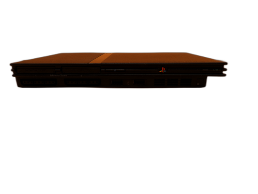 Sony PlayStation 2 Slim Console Scph 77001 Black Disc Drive Noisy, Crack In Controller