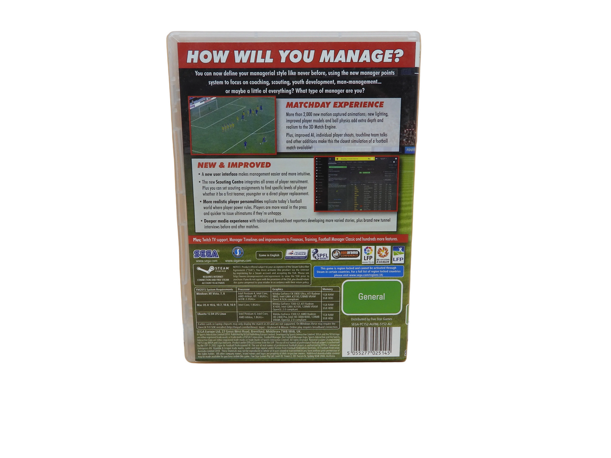 Football Manager 2015 Pc Game Sega