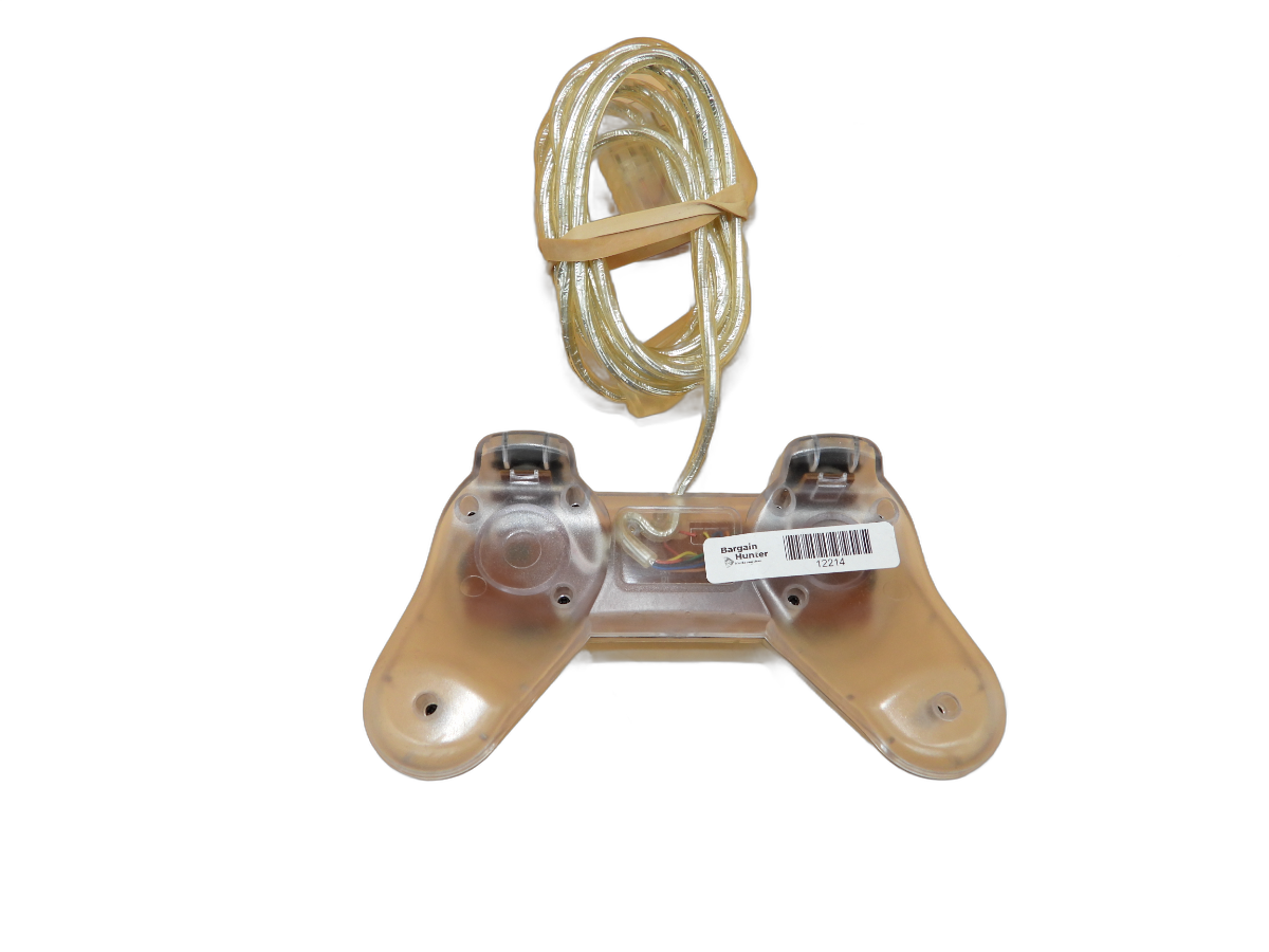 Psx Wired Transparent Playstation Controller Game