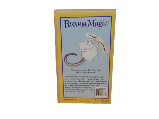 Possum Magic Vhs Tape Weston Woods Children's Story