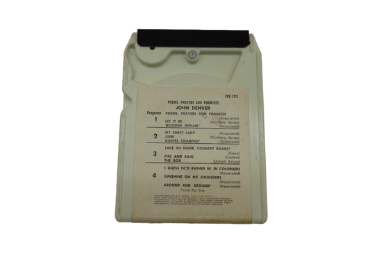 John Denver Poems Prayers Promises 8 Track Tape Rca Victor P8s