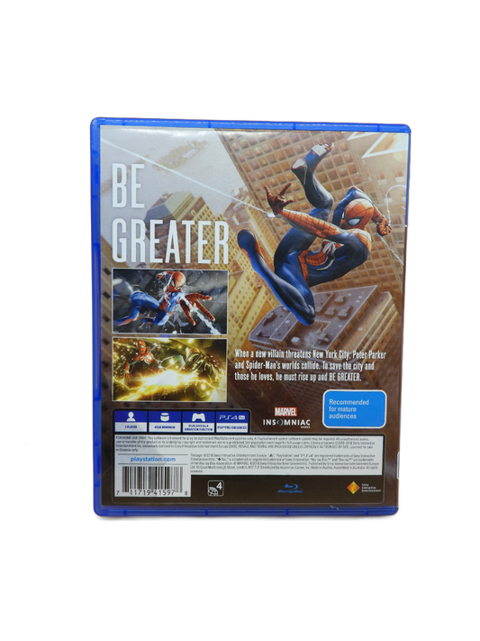 Marvel Spider-Man Game of the Year Edition PS4 Insomniac Games