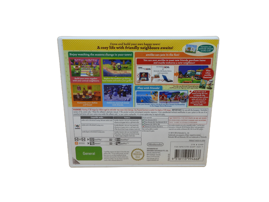 Animal Crossing New Leaf Welcome Amiibo Nintendo 3ds Game