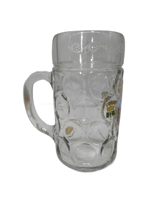 Octoberfest Adelaide Glass Beer Stein Mug