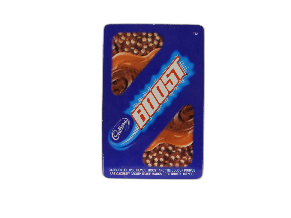Cadbury Boost Playing Cards