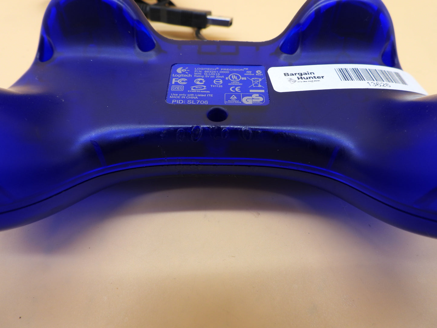 Logitech Precision Usb Wired Gamepad Game