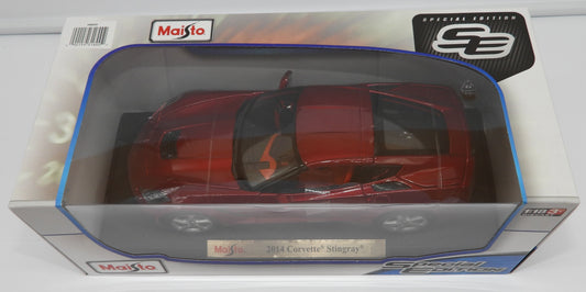 Maisto 2014 Corvette Stingray 1 18 Scale Diecast Model Car