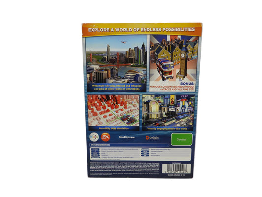 Simcity Pc Dvd 2013 City Building Game Ea