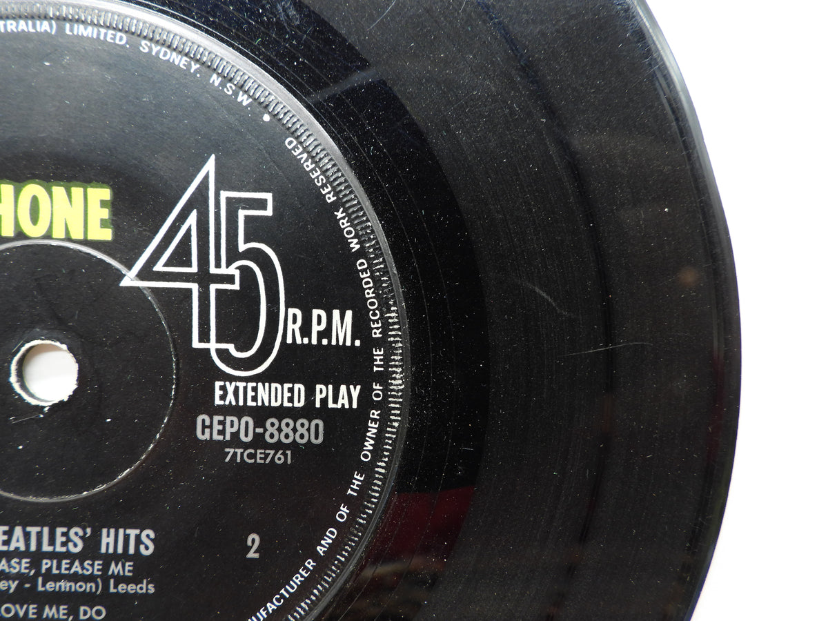 The Beatles Hits 45 Rpm Extended Play Vinyl Parlophone Gepo 8880