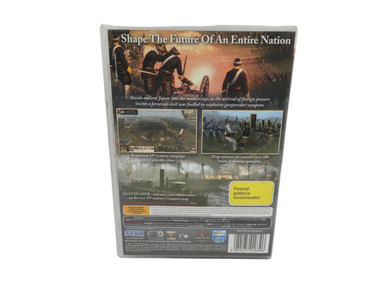 Total War Shogun 2 Fall of the Samurai Pc Dvd Rom Sega Game