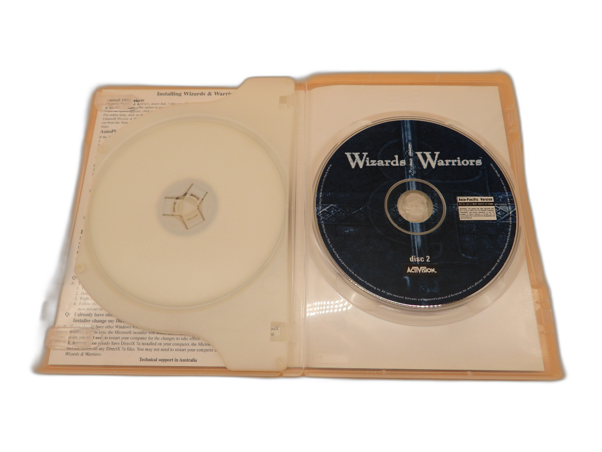 Wizards & Warriors Pc Game 2 Discs Activision