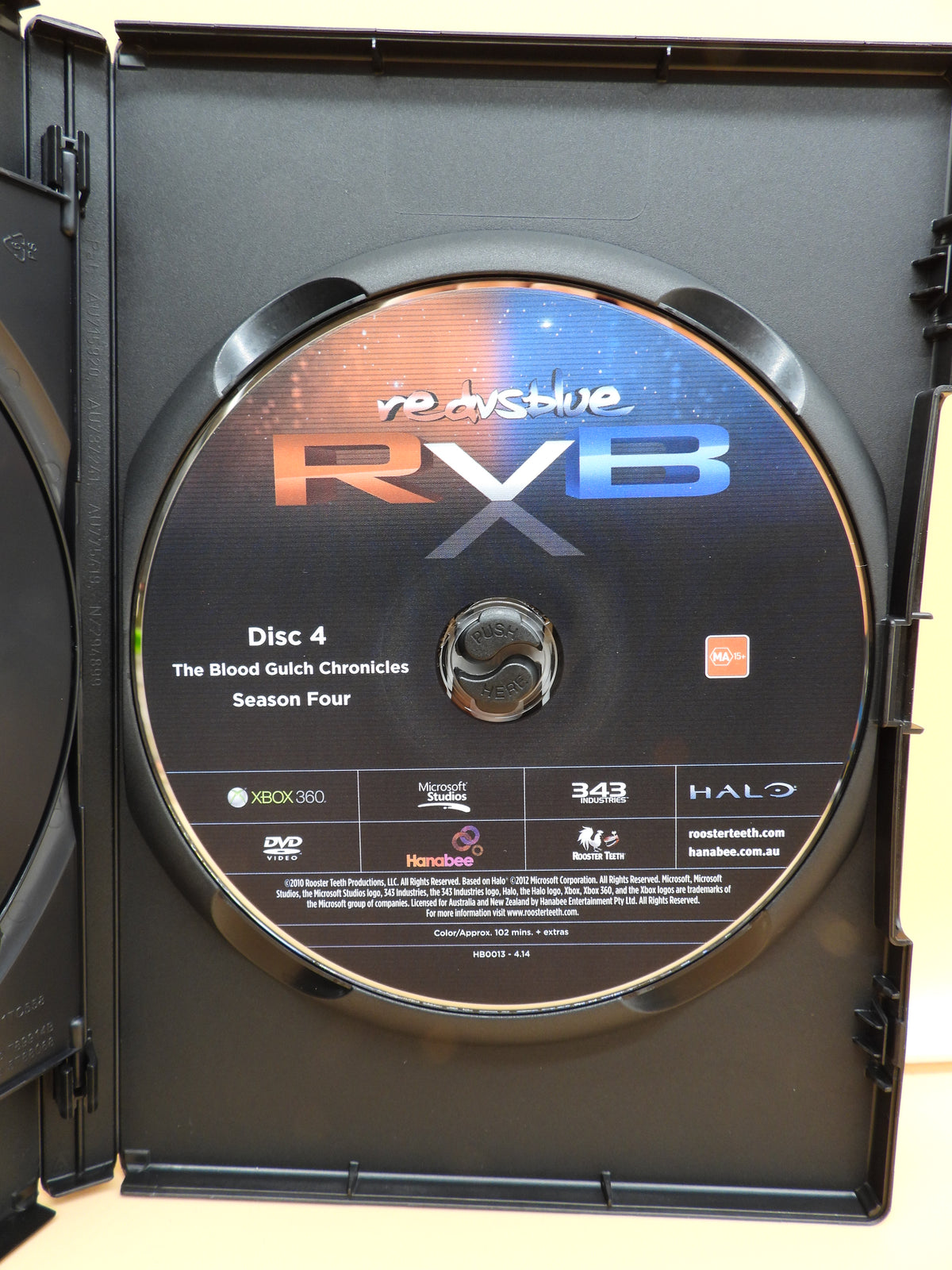 Red Vs Blue Season 3 & 4 Xbox 360 Rooster Teeth Game
