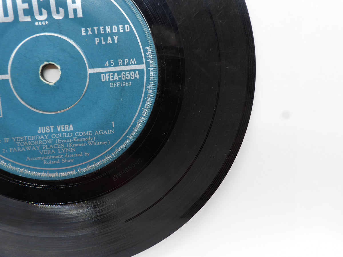 Just Vera Lynn Decca 45 Rpm Vinyl Record