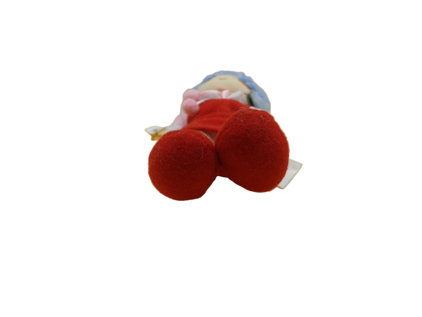 Sega Plush Doll Blue Hair Red Dress 2001