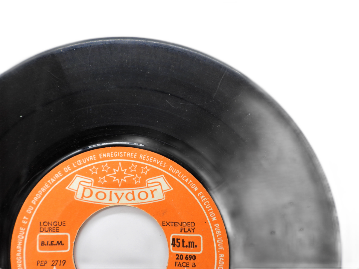 Zacharias a Moscou Polydor 45 Rpm Vinyl Record