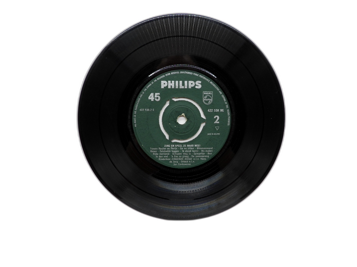 Philips Zing En Speel Ze Maar Mee! Kinder Album 45 Rpm Record