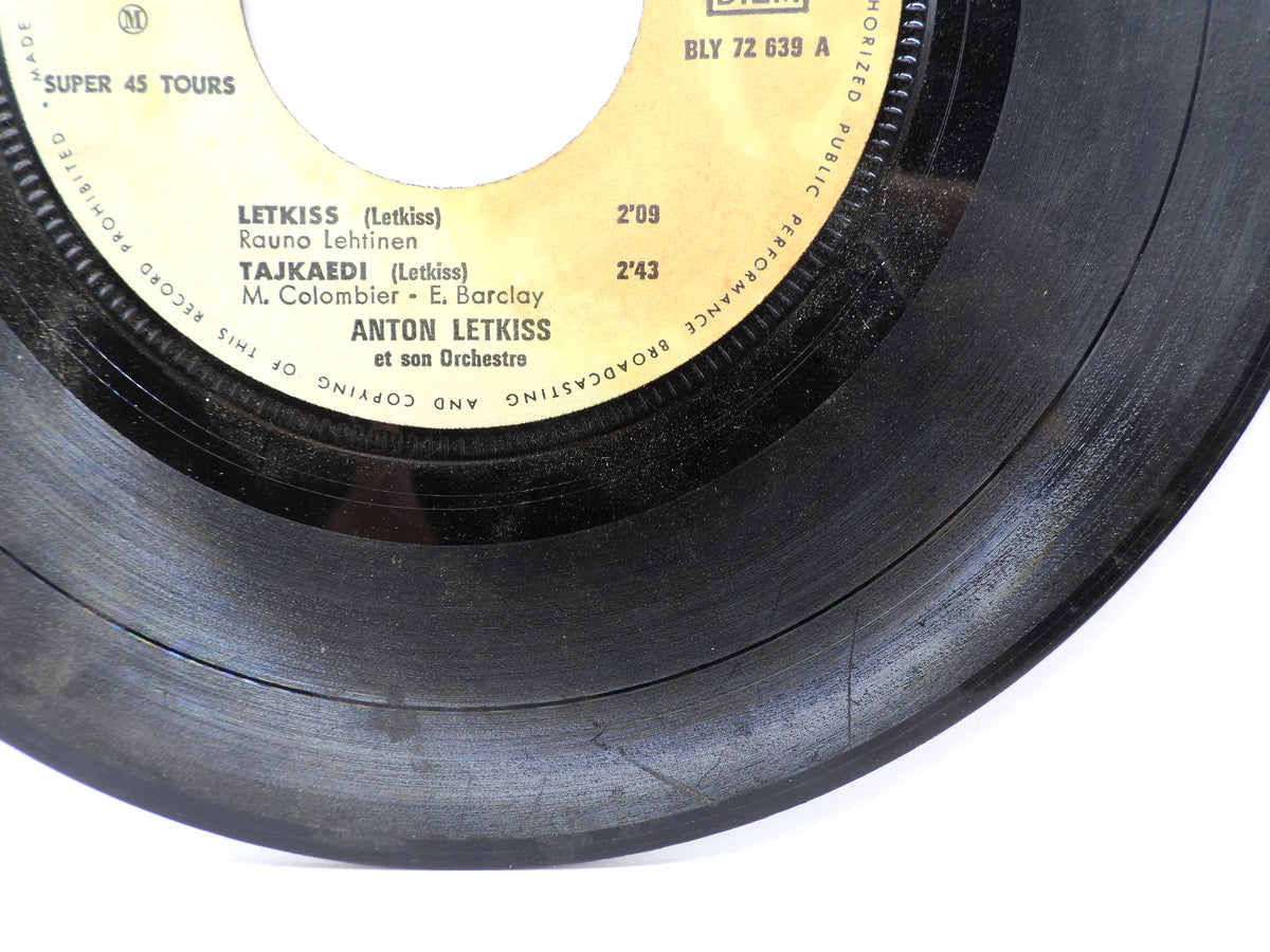 Anton Letkiss 45 Rpm Vinyl Record Barclay 72639