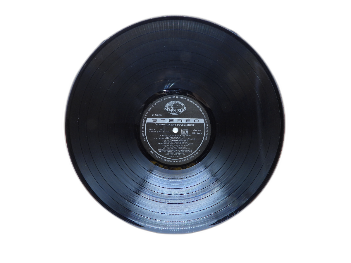Golden Canzone Double Deluxe Vinyl Record Seven Seas