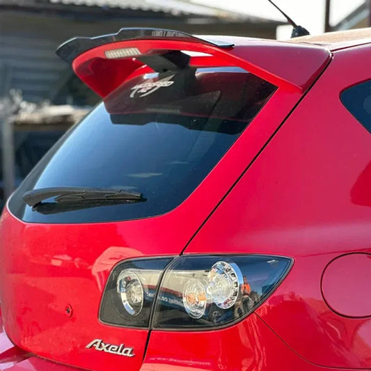 For Mazda 3 Hatchback 2006 2007 2008 2009 2010 2011 2012 2013 2014 2015 Hatchback Car Rear Roof Spoiler Extention ABS