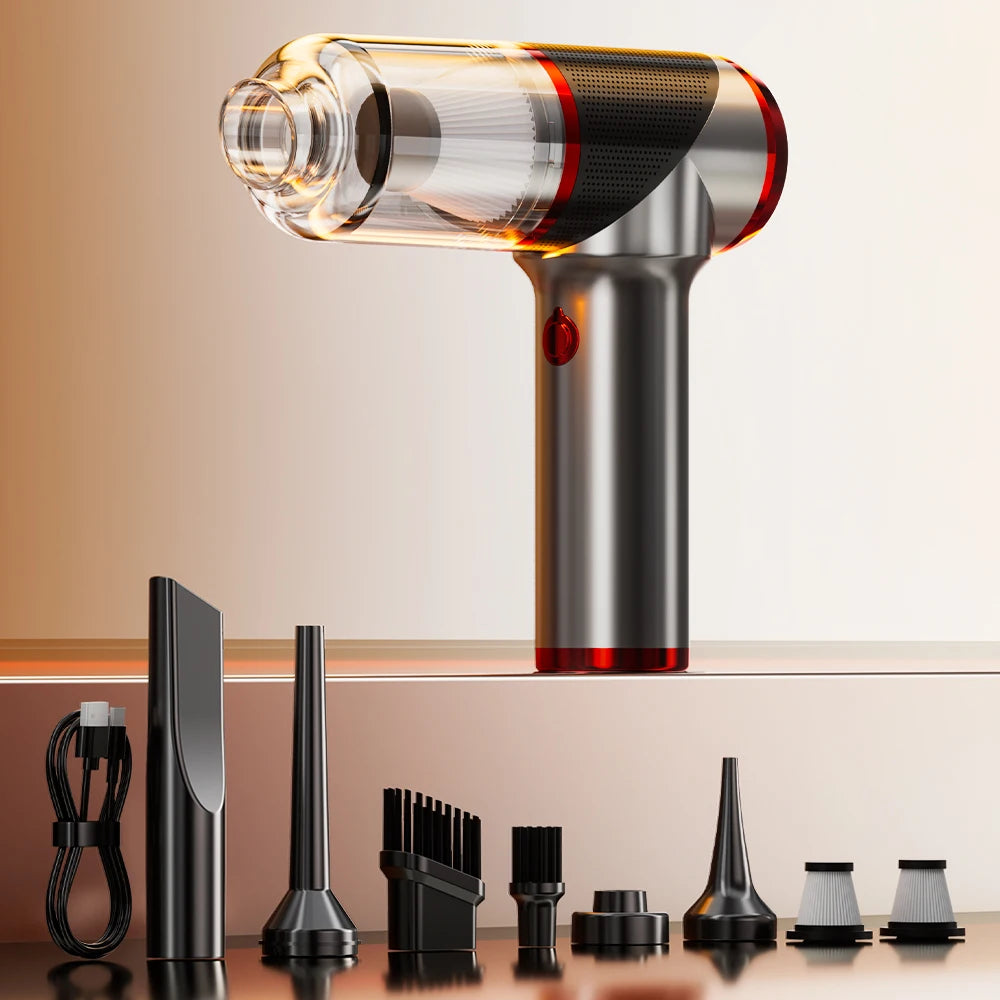 SZUK Mini Car Vacuum Cleaner 178000Pa Wireless Handheld Cleaner Cleaning Machine Strong Powerful Portable Vacuum Cleaner Car