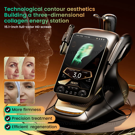 360MAX 25D HiFU 3 In 1 Technology Machine For Non Invasive Facial Slimming Anti Aging And Body Firming