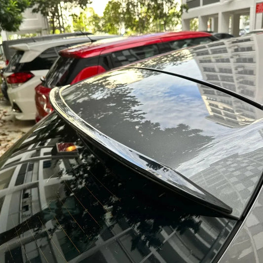 Fit For Mercedes-Benz Accessories CLA Shooting Brake C117 X117 2013+ Car Rear Roof Trunk Spoiler Wing Boot Lip Glossy Black Rubb