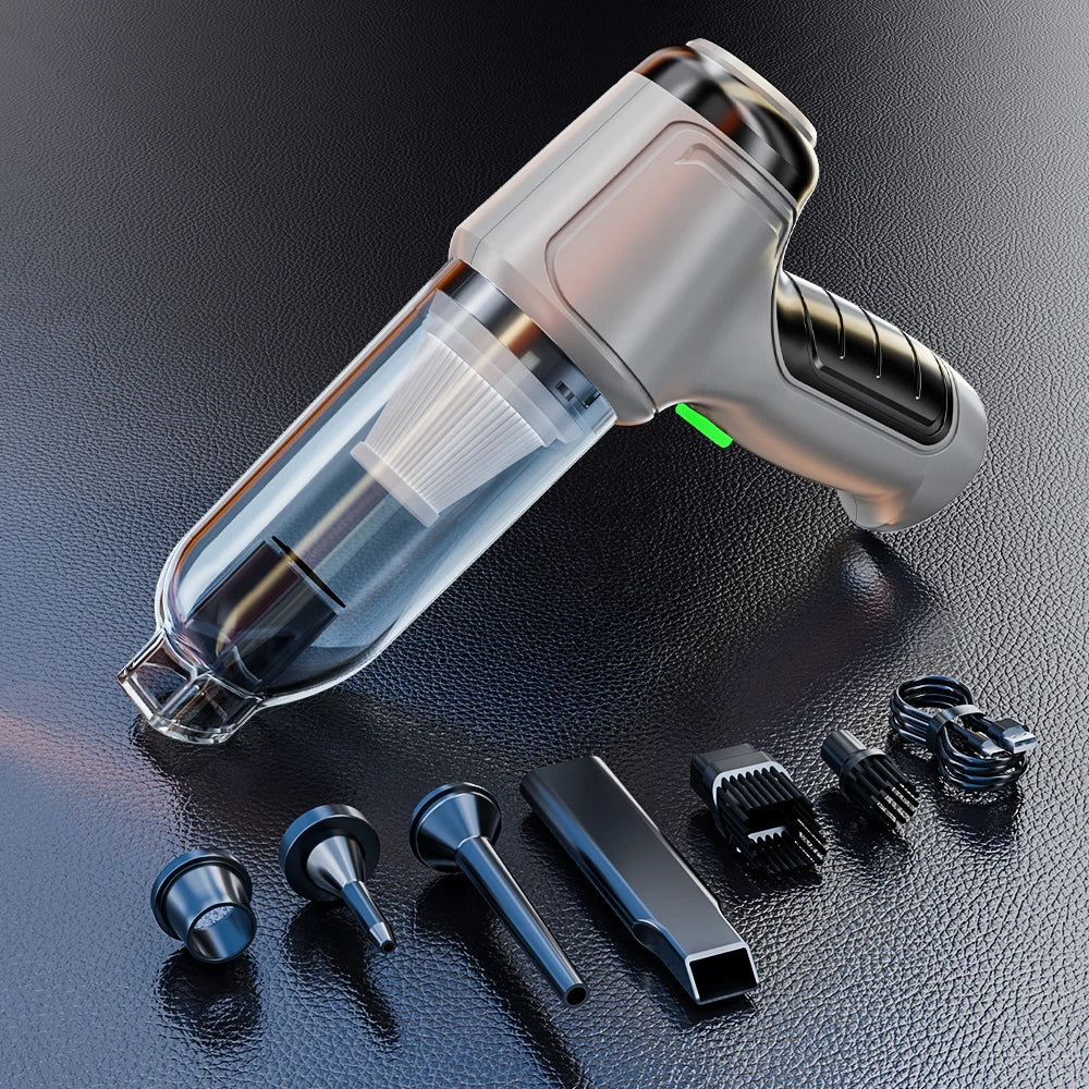 SZUK 638000Pa New Powerful Mini Vacuum Cleaner Handheld Wireless Car Vacuum Cleaner Home Appliance Portable Car Vacuum Cleaner