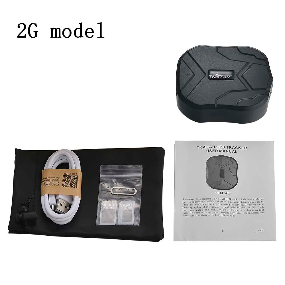 4G LTE TK905B GPS Tracker Car Vehicle Tracking Device 10000mah Long Standby Magnet Waterproof Car GPS Alarm Real time