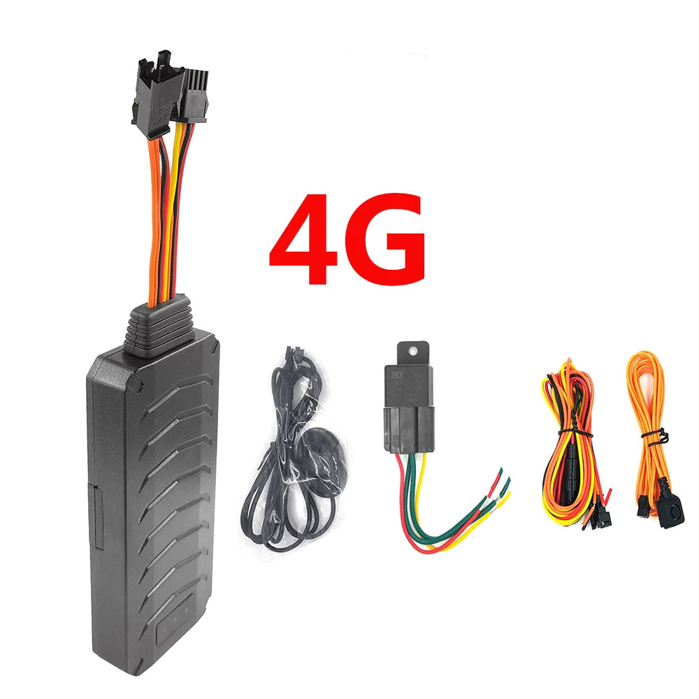 Global 2G 3G 4G Moto Car GPS Tracker SOS Voice Cut Off Oil Towed Away ACC status Alarm Super GSM GPS Antenna Tracking Locator