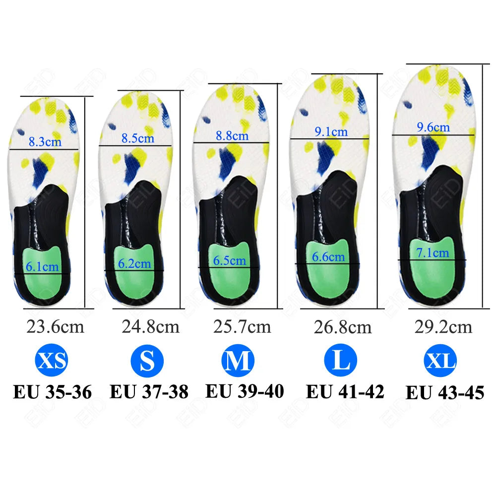 Orthotic Insole Arch Support Flatfoot Orthopedic Insoles for feet Flat Foot Health Shoe Sole Pad insoles for Shoes insert padded