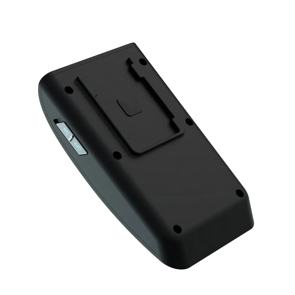 5.0 Handsfree Car Kit Hifi Speaker 2W Wireless Audio Receiver MP3 Music Player Noise Cancelling Sun Visor Clip